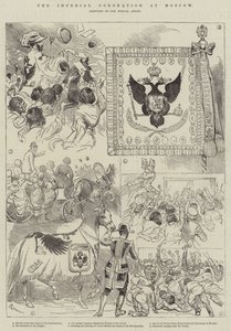 La coronación imperial en Moscú
